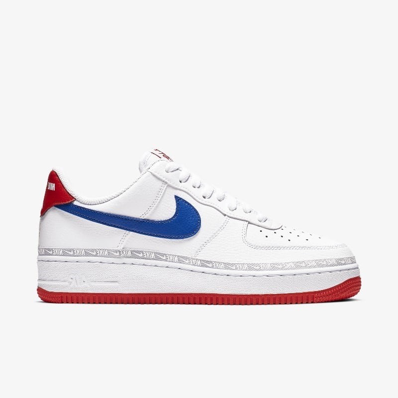 Nike Air Force 1 Low Overbranded White/Game Royal | CD7339-100
