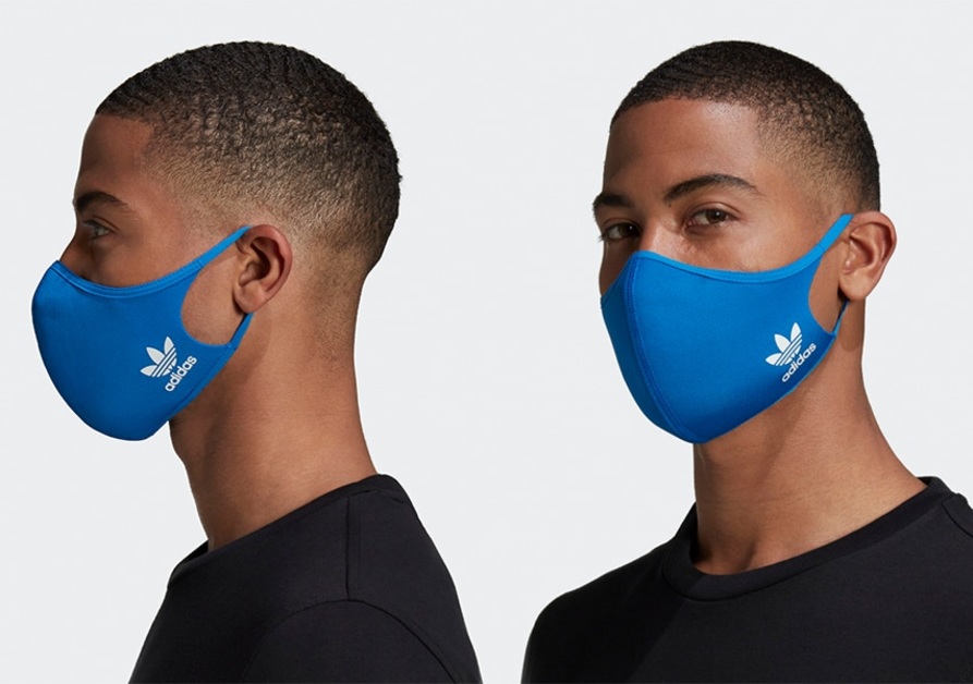 Here You Can Buy the adidas Face Cover "Blue Bird"