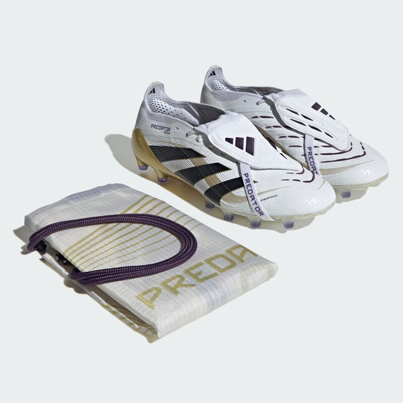 adidas Predator Elite Fold-Over Tongue AG "White/Gold" | JR4771