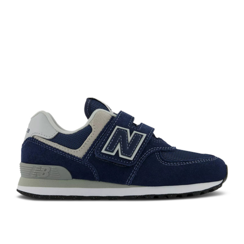 New Balance 574 Hook and Loop Little Kid Wide 'Core Pack - Navy' | PV574EVN-W