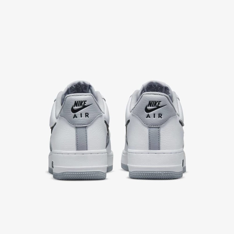 Nike Air Force 1 Cut Out Swoosh White | DV3501-100