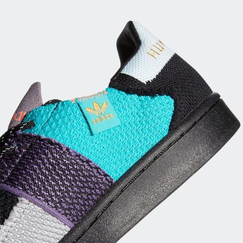 Pharrell Williams x adidas Superstar HU Black | FY1787