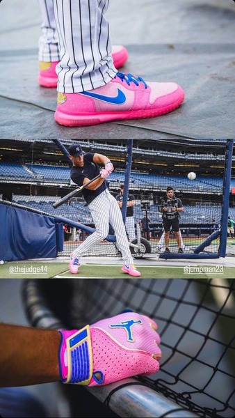 Air Jordan 1 Low “Double Gum” For Aaron Judge