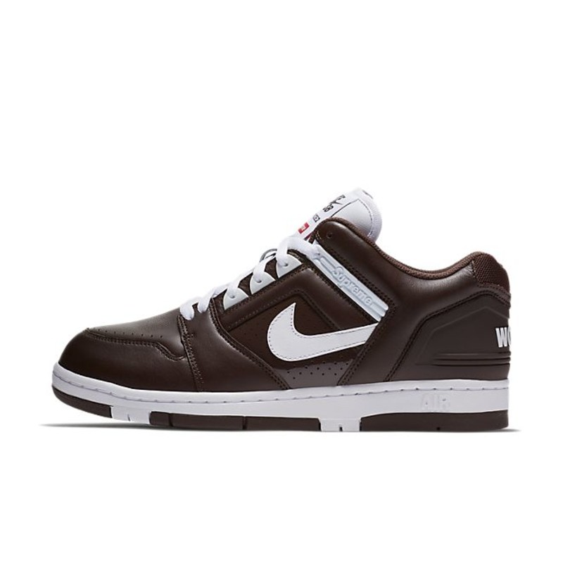 Nike SB x Supreme Air Force 2 Low "Brown" | AA0871-212