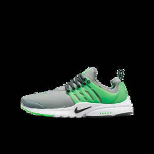 Nike Kids Presto GS "Light Smoke Grey Green Strike" | DQ4718001