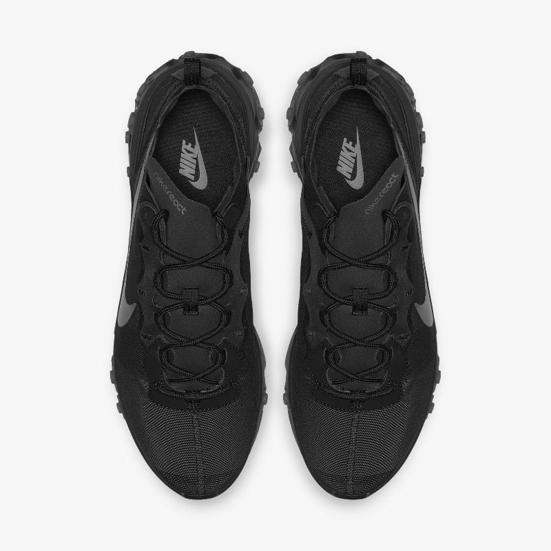 Nike React Element 55 Triple Black | BQ6166-008