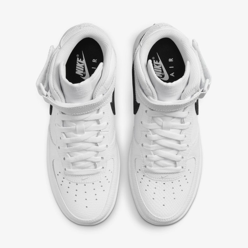 Nike Air Force 1 Mid White Snakeskin | DZ5211-100