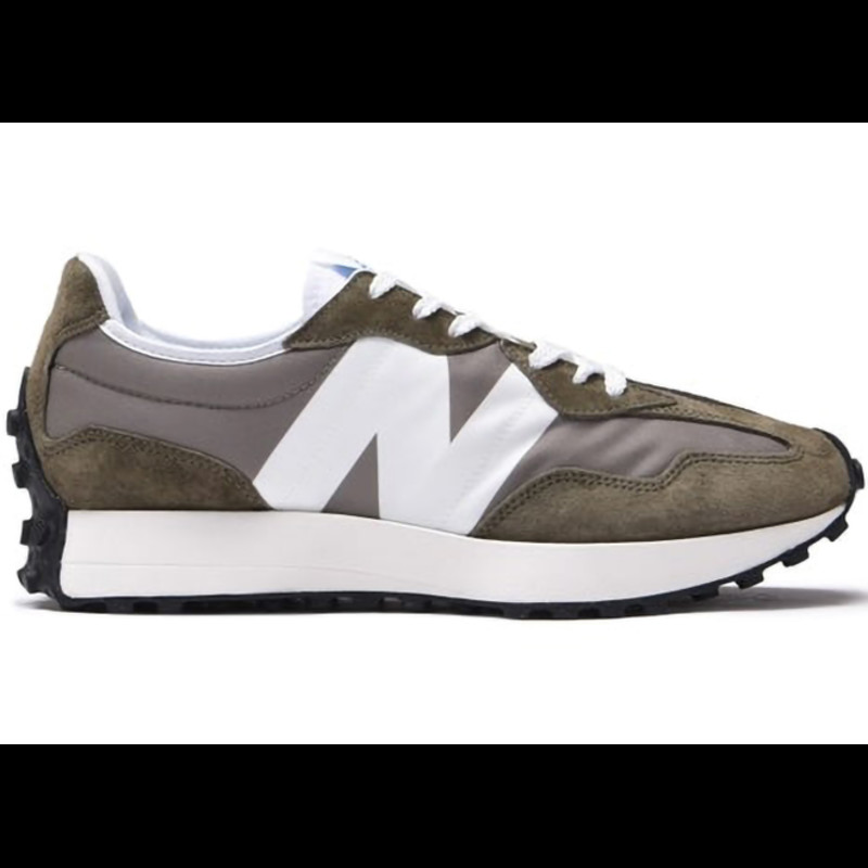 New Balance 327 Khaki White | U327LE