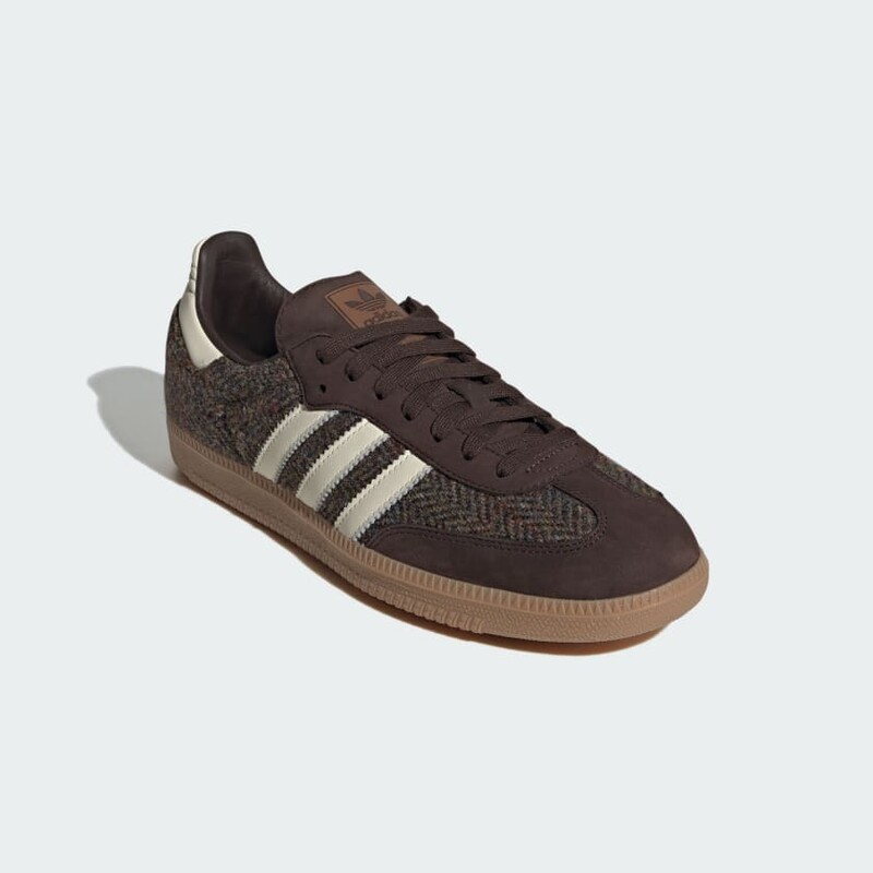 adidas Samba OG Tweed Pack "Dark Brown" | ID1450