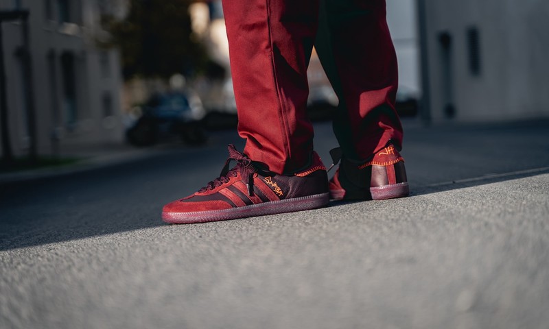 Jonah Hill x adidas Samba Red | FW7456