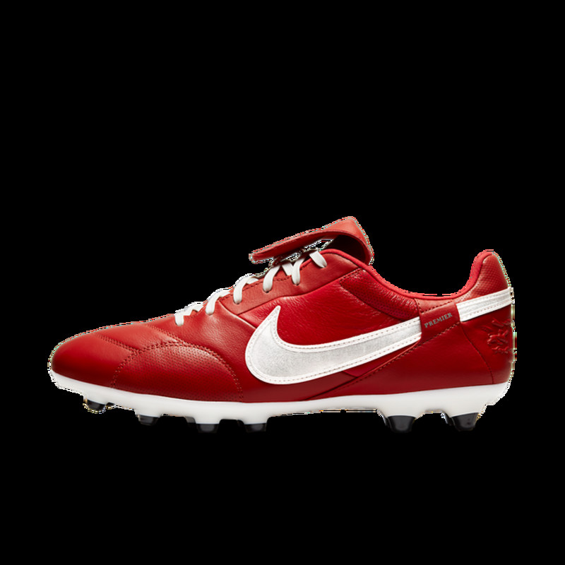 Nike Premier 3 FG University Red Metallic Silver | AT5889-600