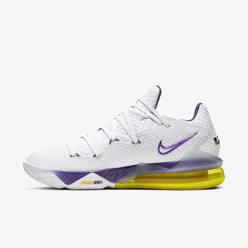 Nike Lebron 17 Low Lakers Home | CD5007-102