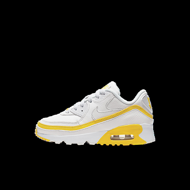 Air max 90 clearance undefeated white opti yellow