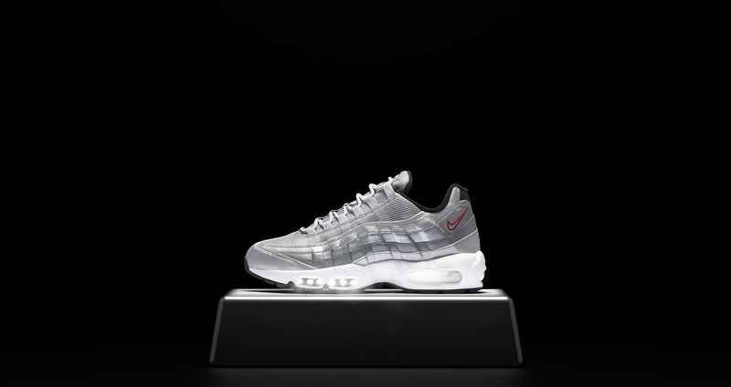 Nike Air Max 95 Premium Silver Bullet | 918359-001