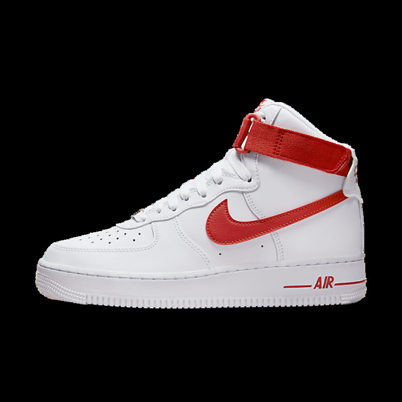 Women's Nike Air Force 1 High White/Red DD9624-102