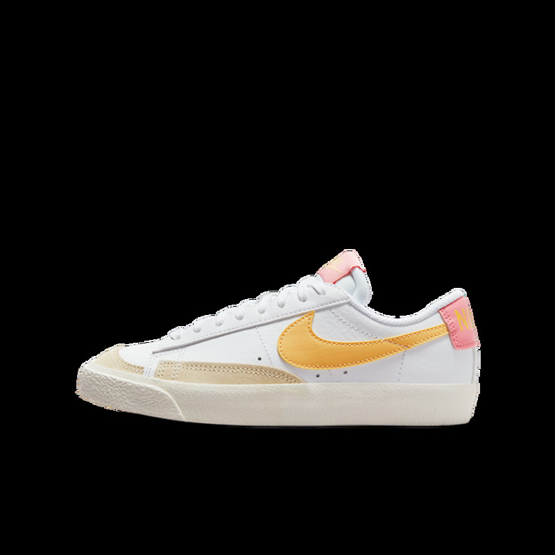 nike blazer mid white topaz gold