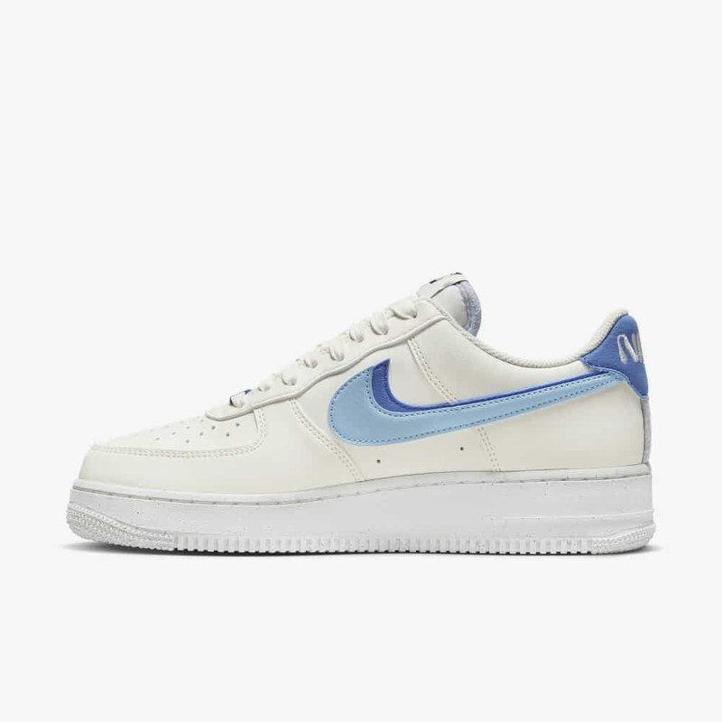 Nike GS Air Force 1 LV8 Sail/Blue Chill-Medium Blue