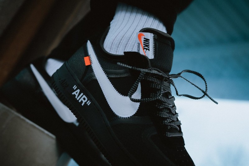 Off-White x Nike Air Force 1 Low Black | AO4606-001