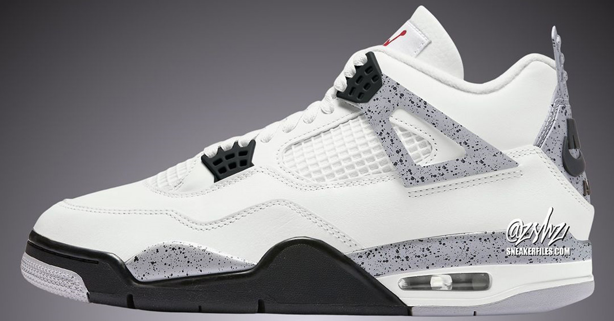 Wird der Air Jordan 4 "White Cement" im Sommer 2025 droppen?