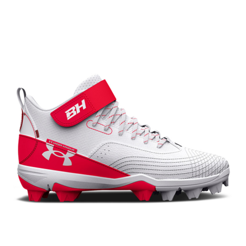 Under Armour Harper 7 Mid RM GS 'White Red' | 3025598-600
