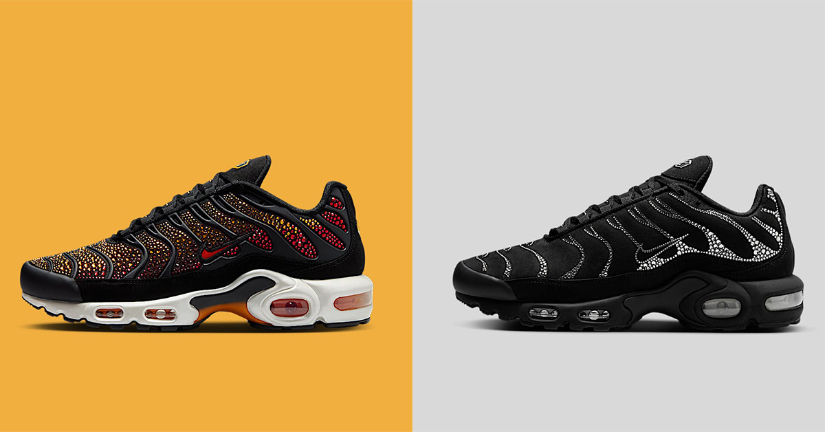 Glamour pur: Nike und Swarovski veredeln den Air Max Plus