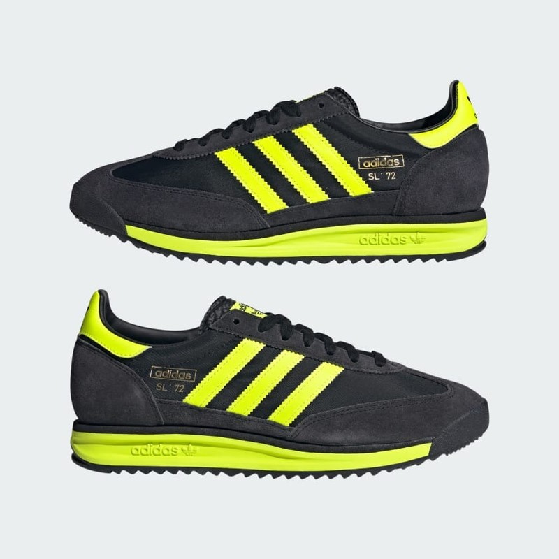 adidas SL 72 RS "Black/Yellow" | IG4647