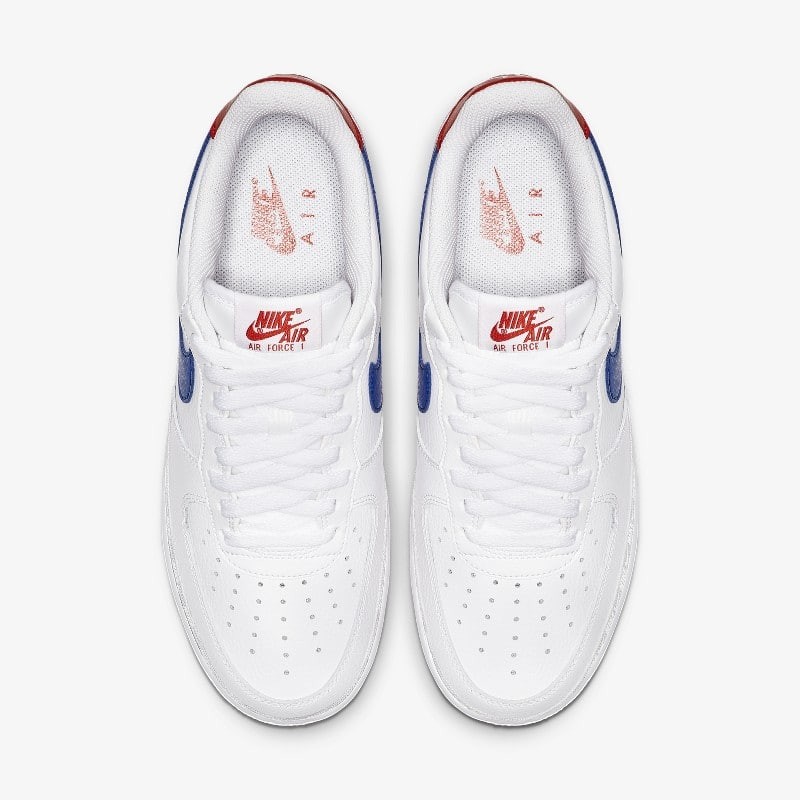 Nike Air Force 1 Low Overbranded White/Game Royal | CD7339-100