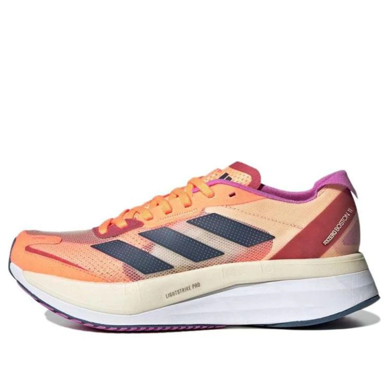 adidas Womens WMNS Adizero Boston 11 Orange Marathon Running | GX6654