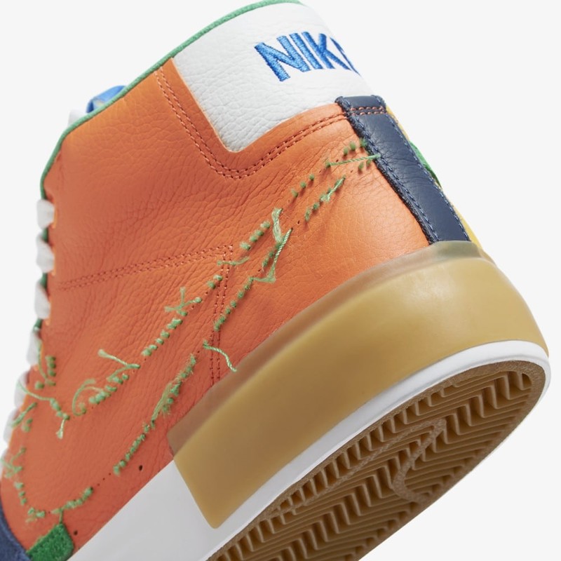 Nike SB Zoom Blazer Mid Edge Safety Orange | DA2189-800