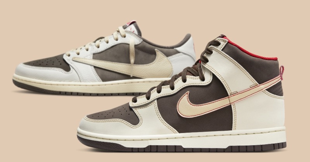 Travis Scott-Inspired Elegance on the Nike Dunk High SE "Baroque Brown