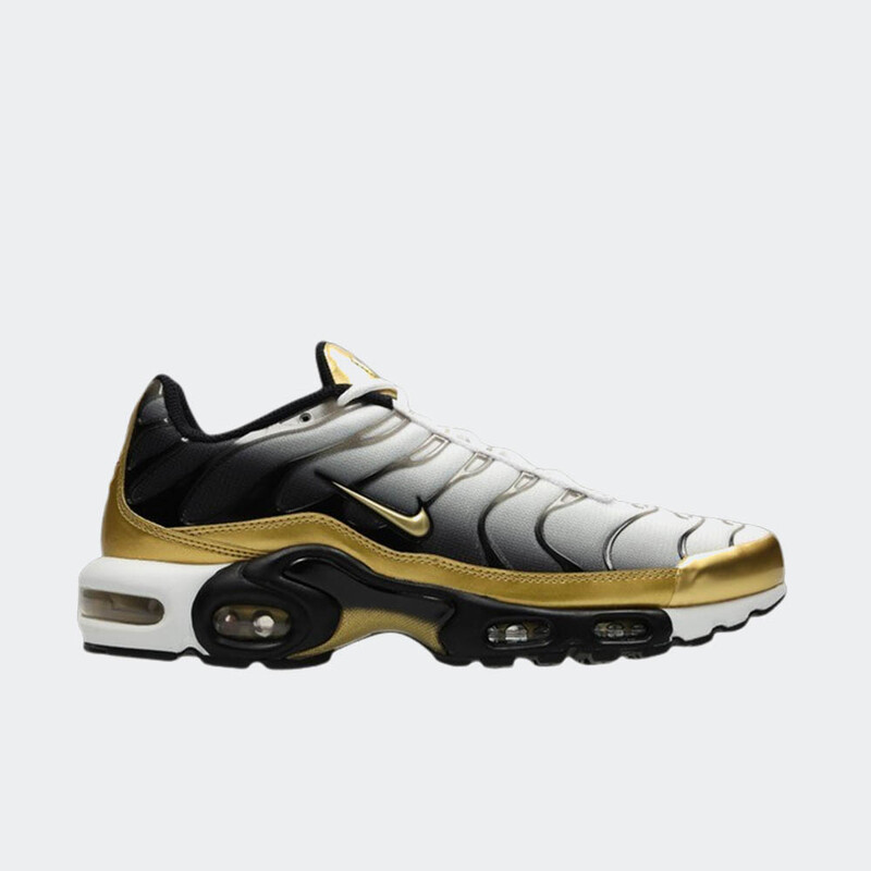 Nike tuned 1 white and gold online