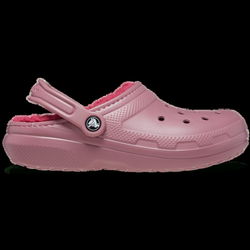 Pink lemonade lined online crocs