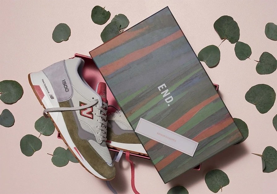 END. und New Balance veröffentlichen einen 1500 „Rainbow Eucalyptus“