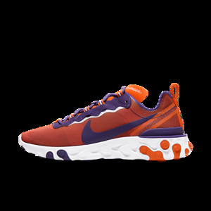 Nike blue and orange jordan retro 4 Clemson | CK4796-800