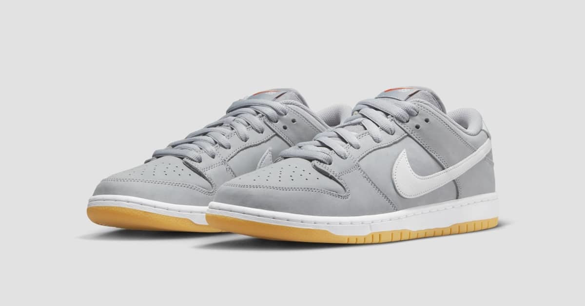 Nike SB Dunk Low „Grey Gum“ fügt der Orange Label Serie einen eleganten Touch hinzu