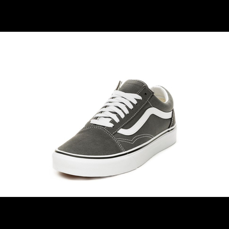 Vans pewter shop true white