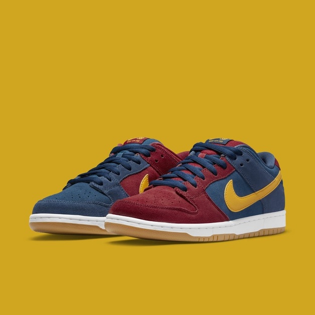 Wieso dieser Nike SB Dunk Low an den europäischen Fußballclub FC Barcelona erinnert