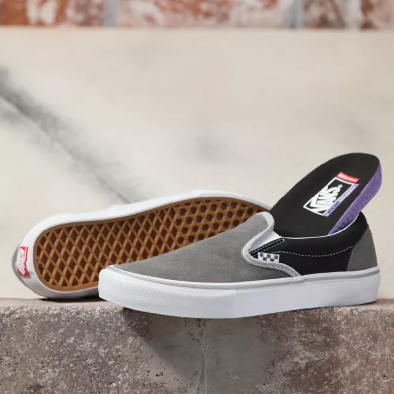 Vans reflective slip on store