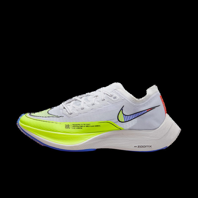 Nike WMNS ZoomX VaporFly NEXT% 2 Womens Yellow Grey Marathon Running | CU4123-103