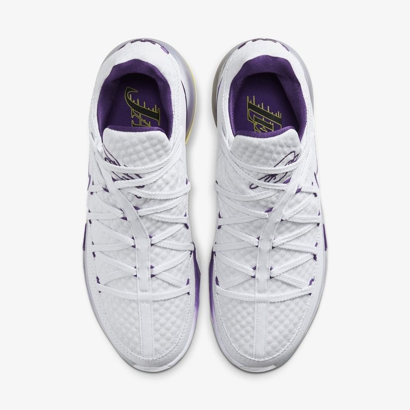 Nike Lebron 17 Low Lakers Home | CD5007-102