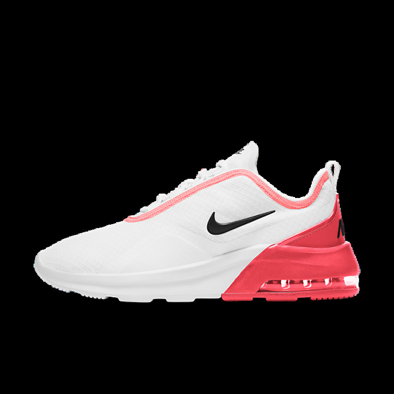 Womens Nike Air Max Motion 2 'White Flash Crimson' White/Flash Crimson/Black WMNS | AO0352-108