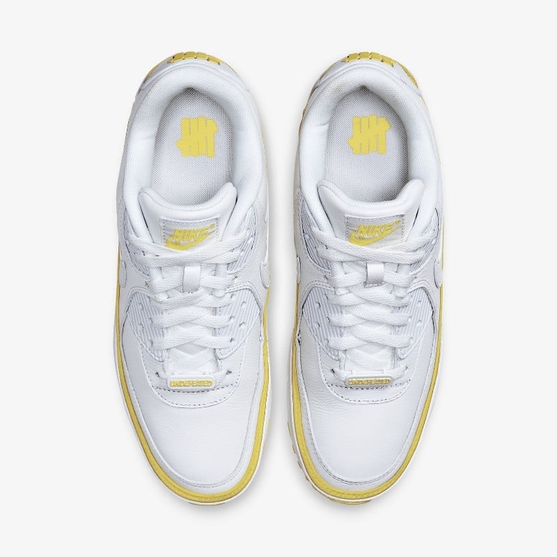 UNDFTD x Nike Air Max 90 White/Yellow | CJ7197-101