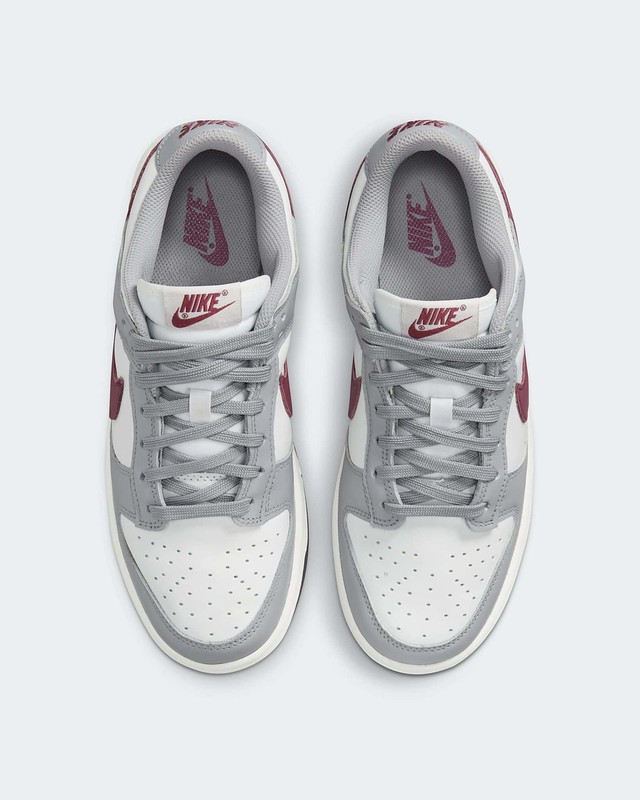 Nike Dunk Low Grey/White/Red | DD1503-122