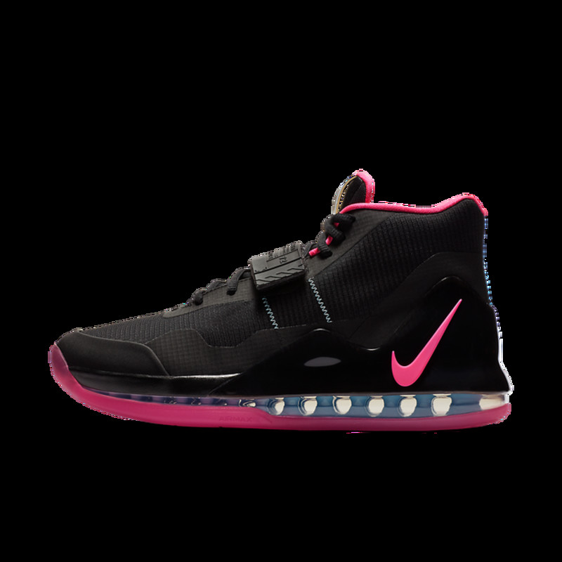 Nike air force shop max black and pink