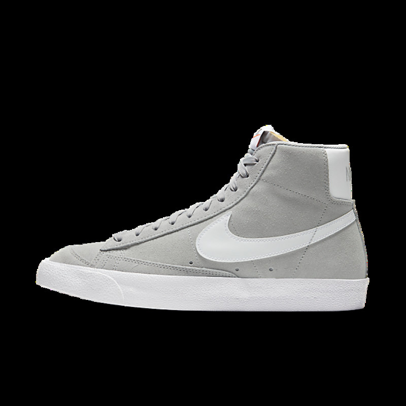 Nike Blazer Mid '77 Suede Lt Smoke Grey/ White-White-Black | CI1172-004