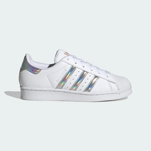 Girls hot sale iridescent adidas