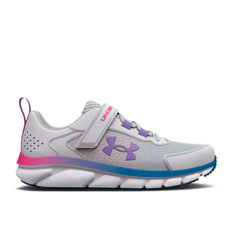 Under Armour Charged Assert 9 Wide AC PS 'Halo Grey White' | 3025758-106