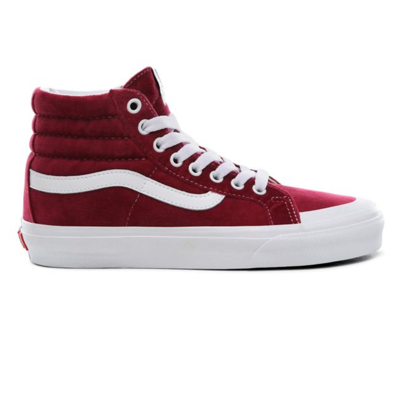 High top vans clearance velvet