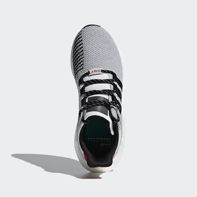 adidas EQT Support 93/17 Grey Scarlet | CQ2397