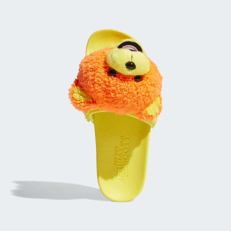 Jeremy Scott x Teddy Adilette Yellow | Q46582